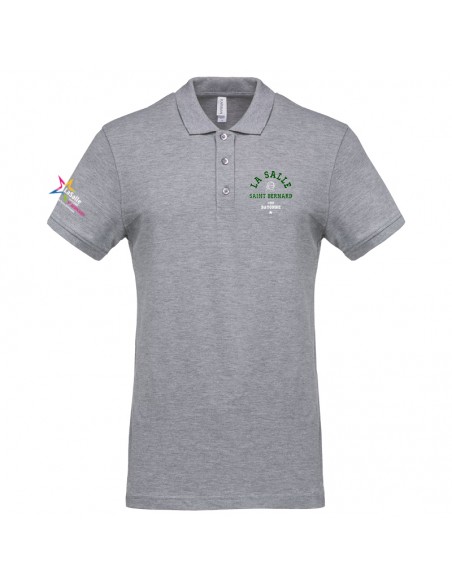 Polo Unisexe/Enfant Gris
